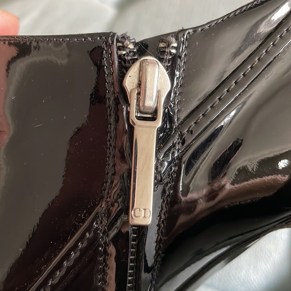 Christian Dior Patent Leather Heel Booties - Picture 8 of 16